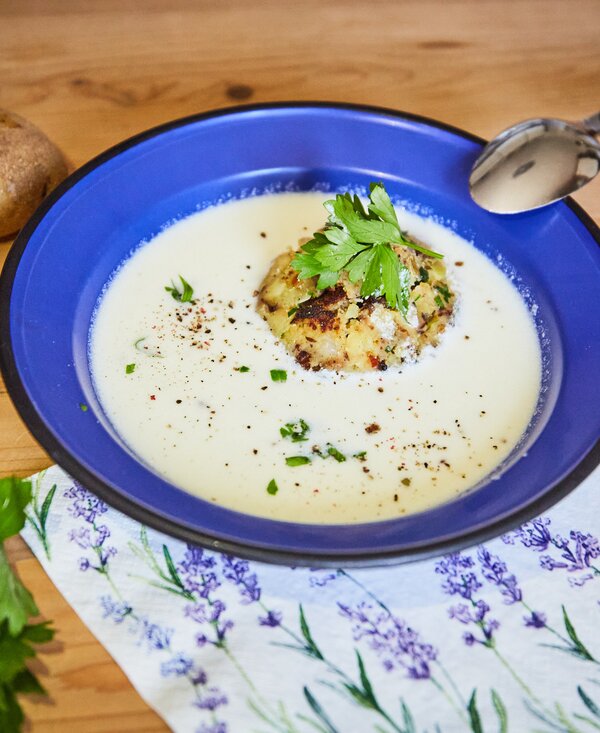 Stosuppe mit Erdäpfel-Schmarrn | Urlaub am Bauernhof