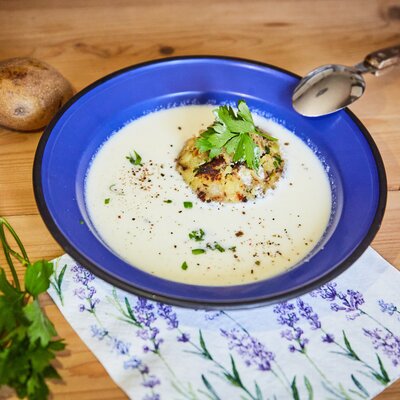 Stosuppe mit Erdäpfelschmarrn | © Anna Faltner