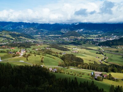 Aussicht in die Nationalparkregion Kalkalpen | © Urlaub am Bauernhof Oberösterreich / Daniel Gollner Aussicht vom Ferienhof Breitenbaumer in die Nationalparkregion Kalkalpen | © Urlaub am Bauernhof Oberösterreich / Daniel Gollner