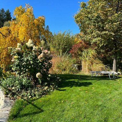 Ferienhäuser Gruber-List - Ferienhaus Unternberg - Garten