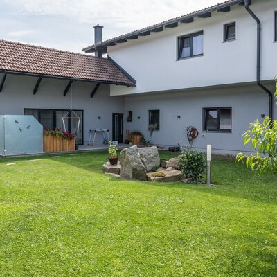 Ferienwohnung Döller - Innenhof