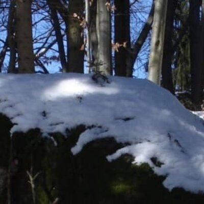 Start beim Haus - die Wintersonne genießen