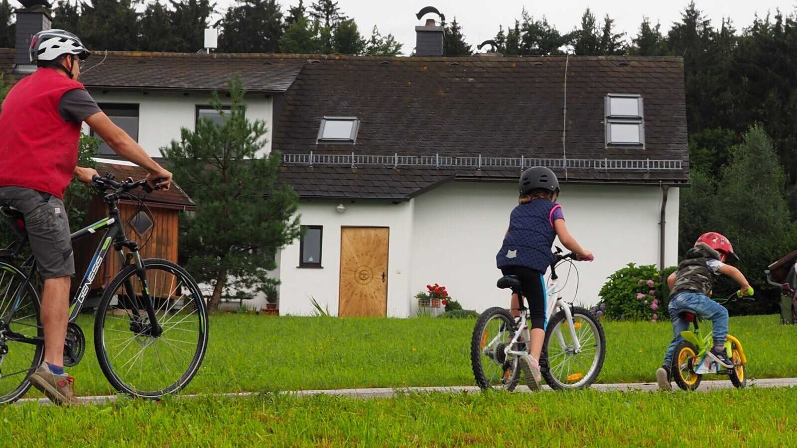 Mountainbike- Wege beginnen beim Haus