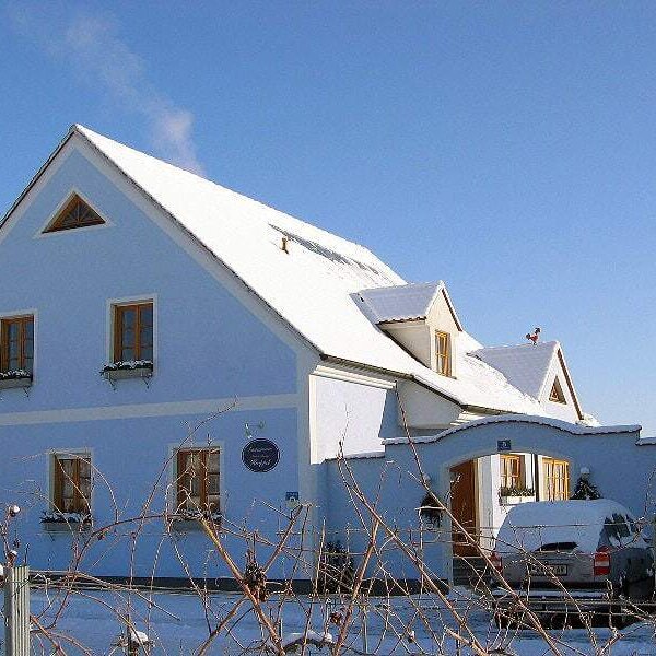 Gästehaus im Winter