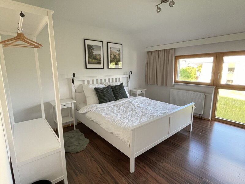 Zimmer Waldblick - Bett