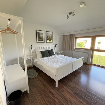 Zimmer Waldblick - Bett