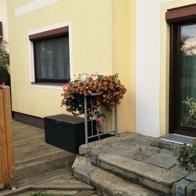 Terrassenzugang Ferienwohnung