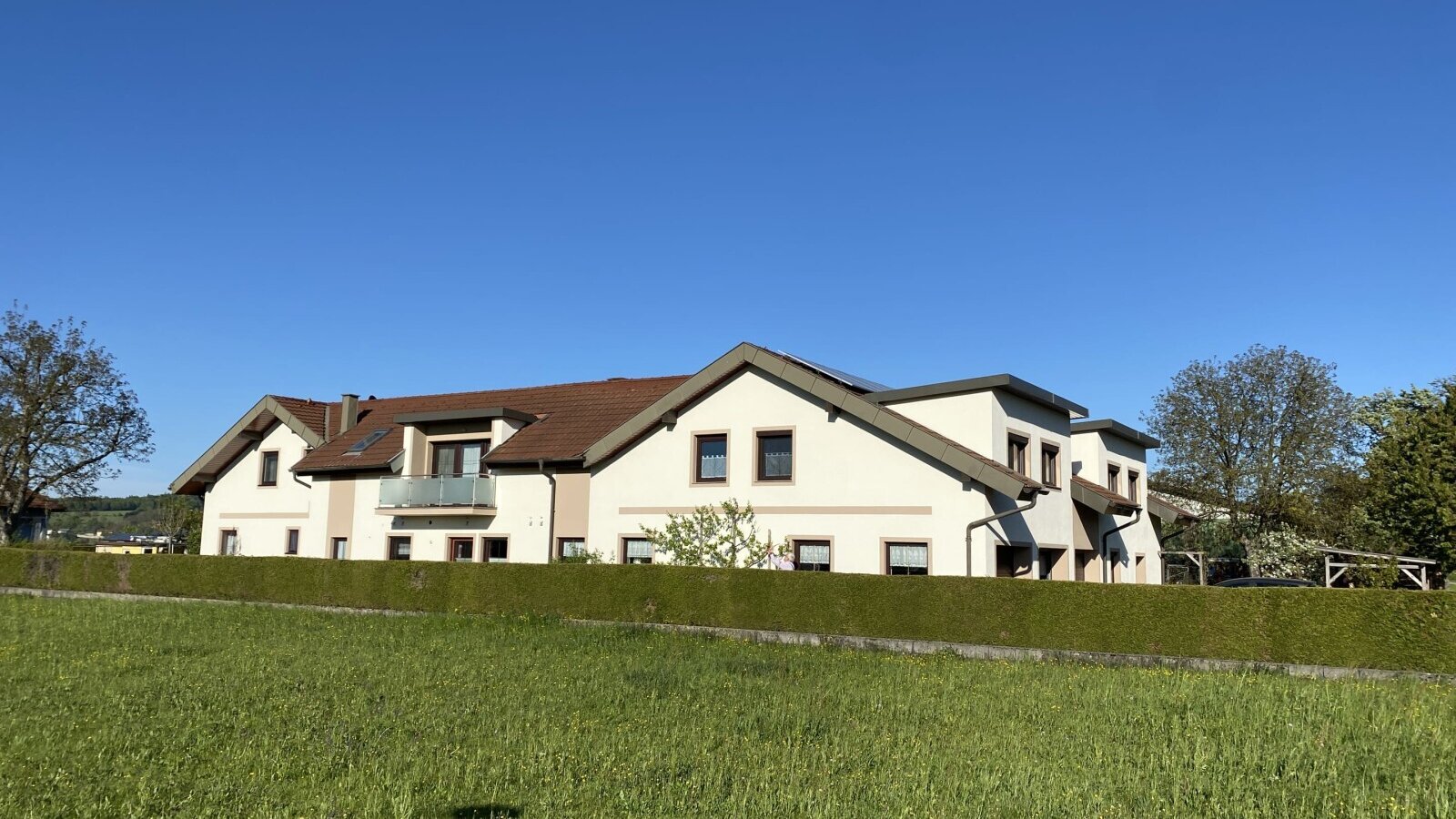 Hausansicht von hinten