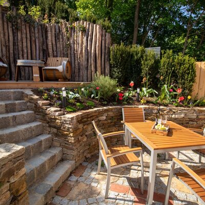 Duftgarten mit Sitzgarnitur ©Gerald Hintersteiner Lifedesign
