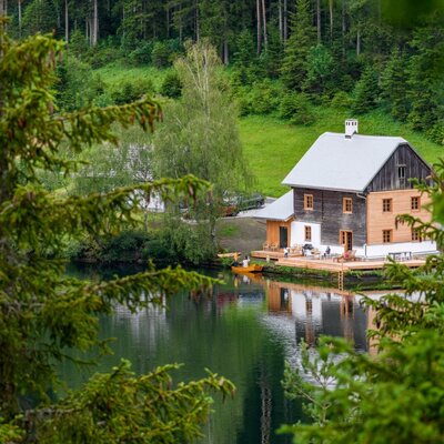 Walster10 Seehaus - Lage am See und im Wald ©grapple 