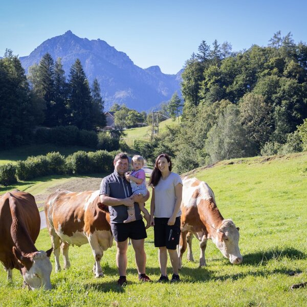 Willkommen beim Grafbauer! © Gmundner Molkerei / Sandra Weishäupl